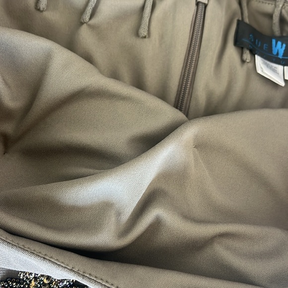 SUE WONG Vintage Nocturne Beaded Gown and scarf wrap - Picture 15 of 17